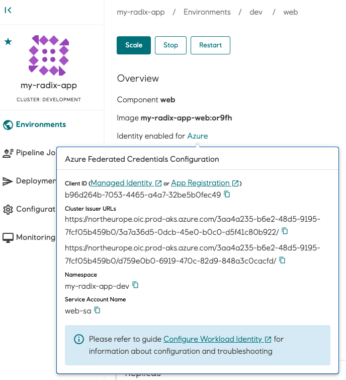 Federation Trust Information Federation trust information (multiple cluster issuer URLs)